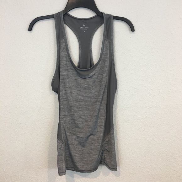 Athleta Tops - Athleta Forerunner Tank Greyheat Small